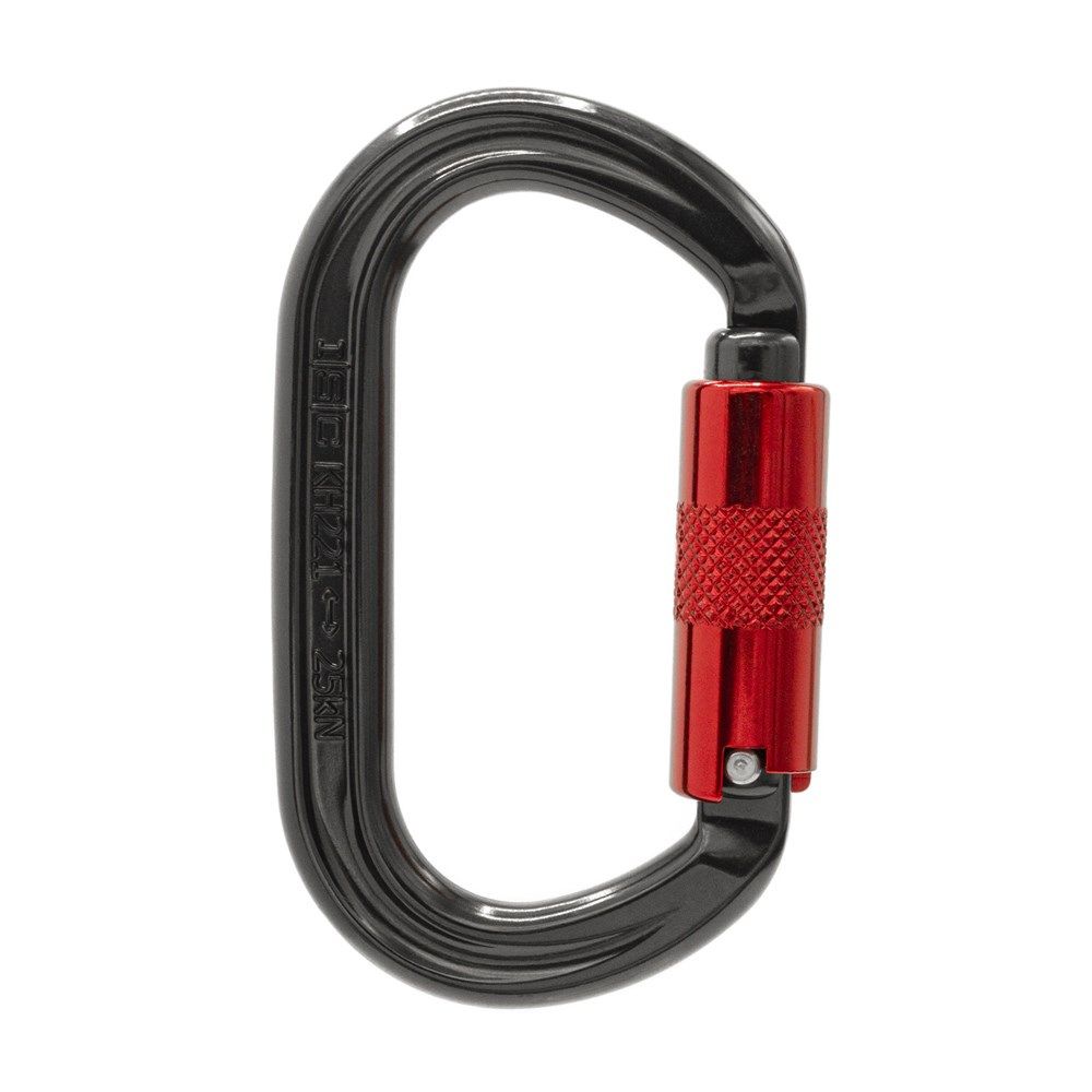 ISC OFFSET OVAL SUPERSAFE KARABINER 25kN