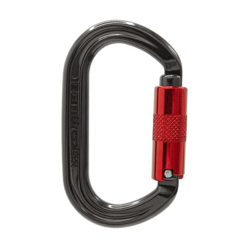 ISC OFFSET OVAL SUPERSAFE KARABINER 25kN