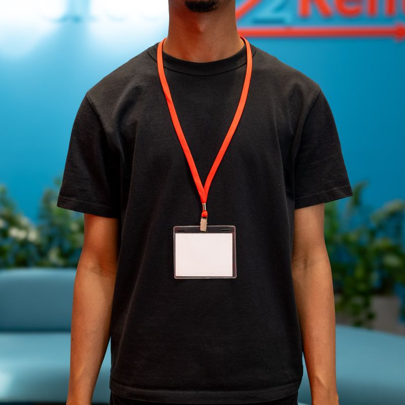 Solid Color Single Clip Lanyards (Pack of 50)