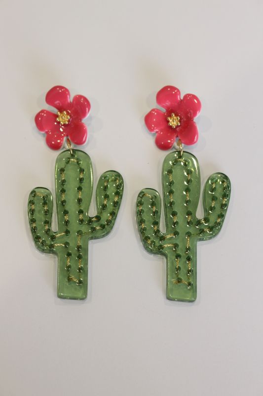 Boucles d'Oreilles CACTUS