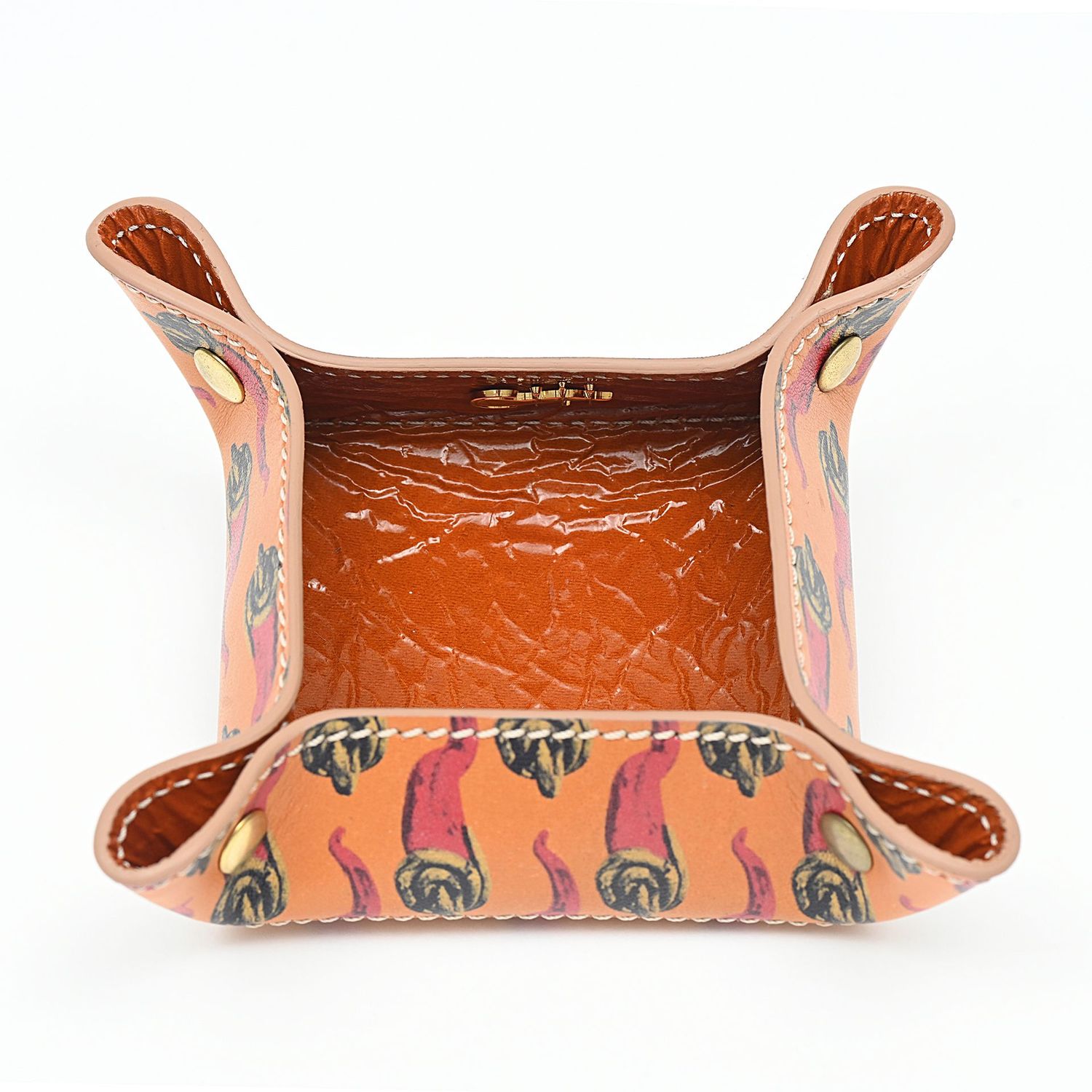 CIU' CIU' Svuotatasche Orange Nappa Leather