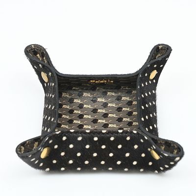 CIU' CIU' Svuotatasche Black Leopard Pois Cavallino