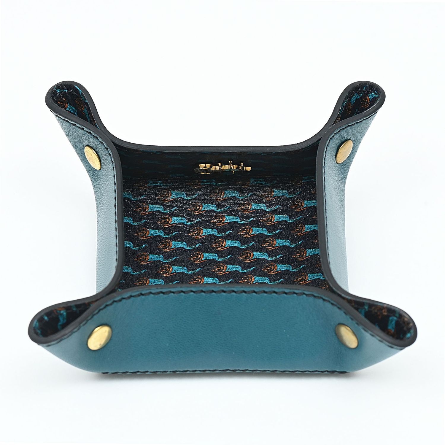 CIU' CIU' Svuotatasche Blue Nappa Leather