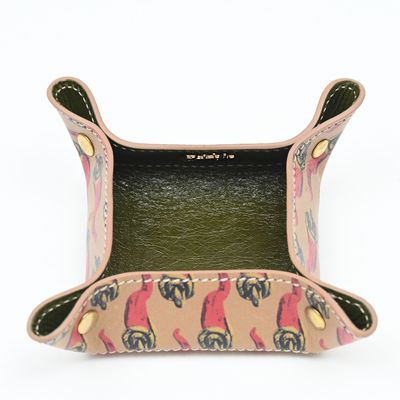 CIU' CIU' Svuotatasche Beige Salvia Nappa and Patent Leather