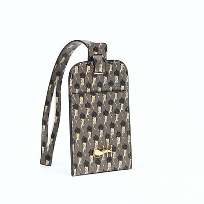 JAMME BELL' Tag Toupe Nappa Leather