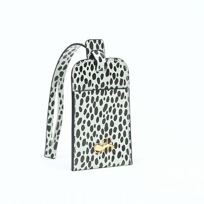 JAMME BELL' Tag Chalk White Ghepard Leather