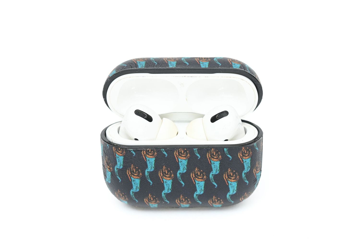 CILI AirPods Pro Case – Blue Cornino Nappa Leather