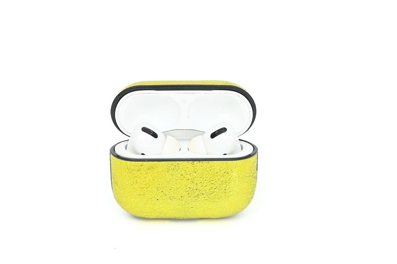 CILI AirPods Pro Case – Lime Cracked Nappa Leather