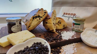 Dinkel Schokolade Scones 🇬🇧