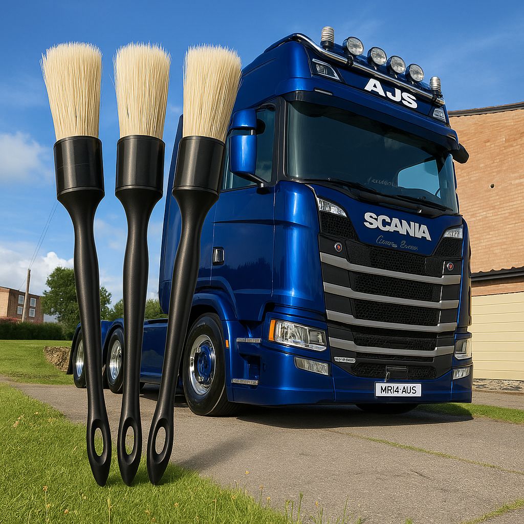 HOGS HAIR DETAILING BRUSHES