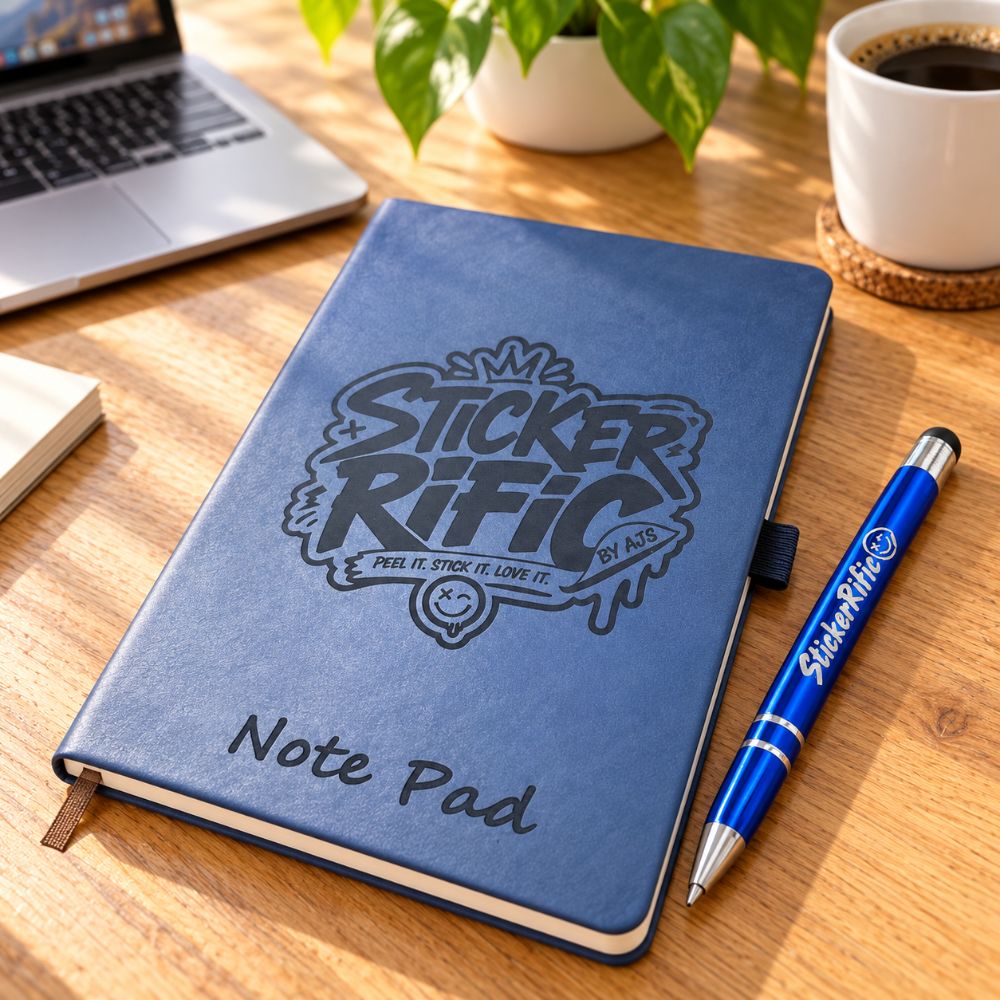 Personalised Engraved A5 Notepad & Pen Set Personalised Engraved A5 Notepad & Pen Set
