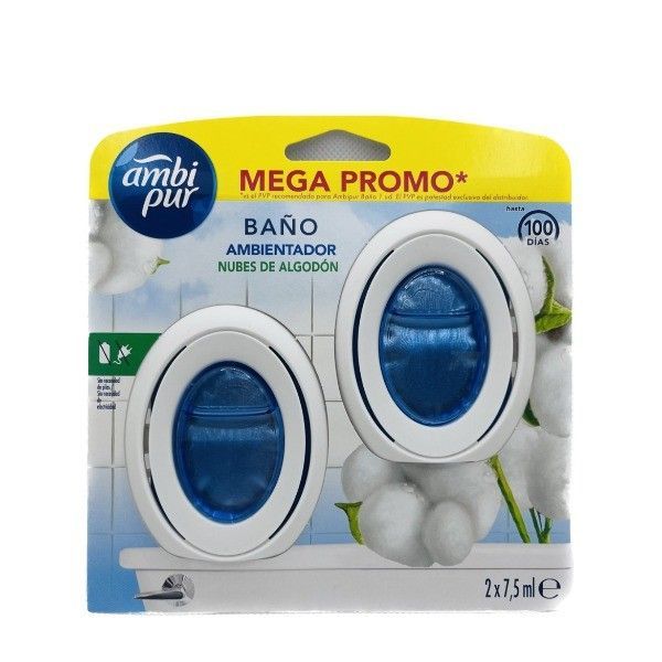 Ambipur Baño Nubes De Algodón Duplo