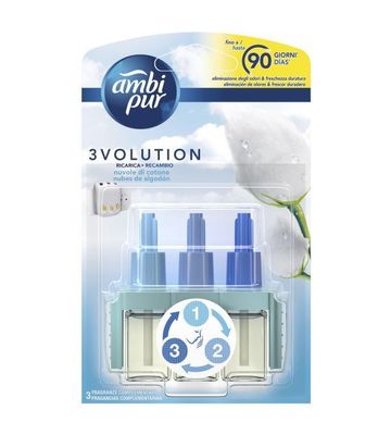 Ambipur Recambio 3VOLUTION Nubes De Algodón