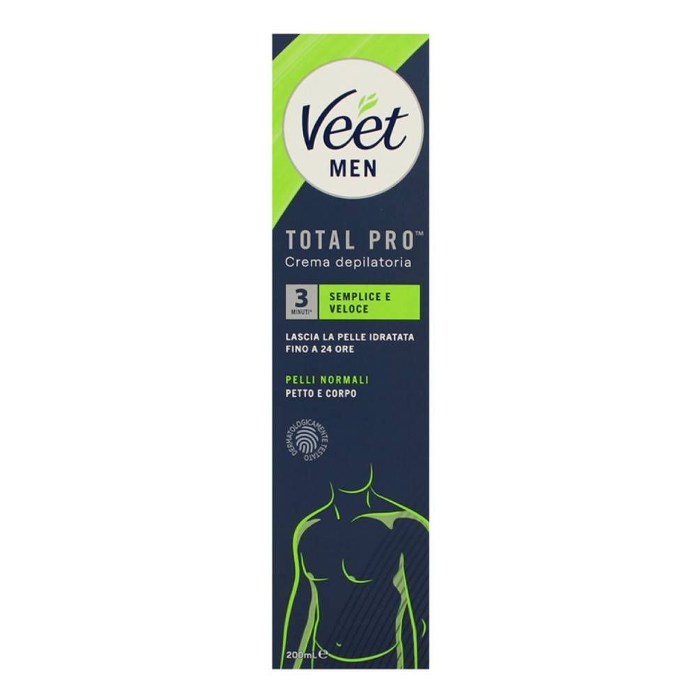 Veet Men Crema Depilatoria Pieles Normales 200ml