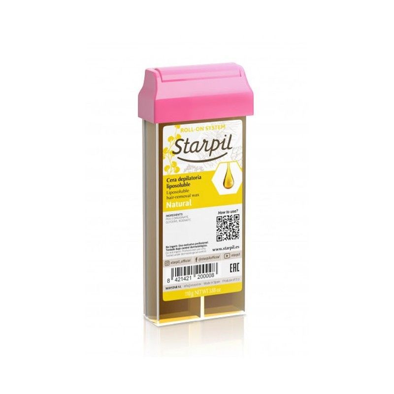 Starpil Cartucho De Cera Natural 110gr Starpil Cartucho De Cera Natural 110gr