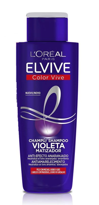 Elvive Champú Color vive violeta 200ml