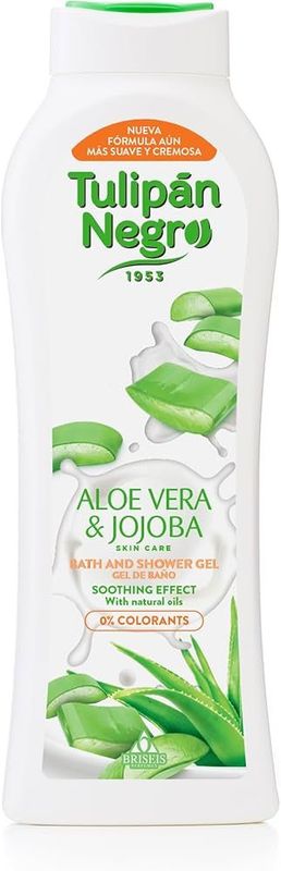 Tulipan Negro Gel De Baño Aloe Vera y Jojoba 650ml