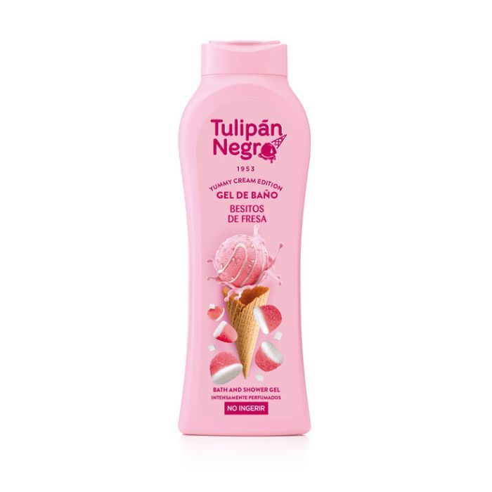 Tulipan Negro Gel De Baño Besitos De Fresa 650ml