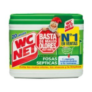 WC Net fosas Septicas 20 Capsulas