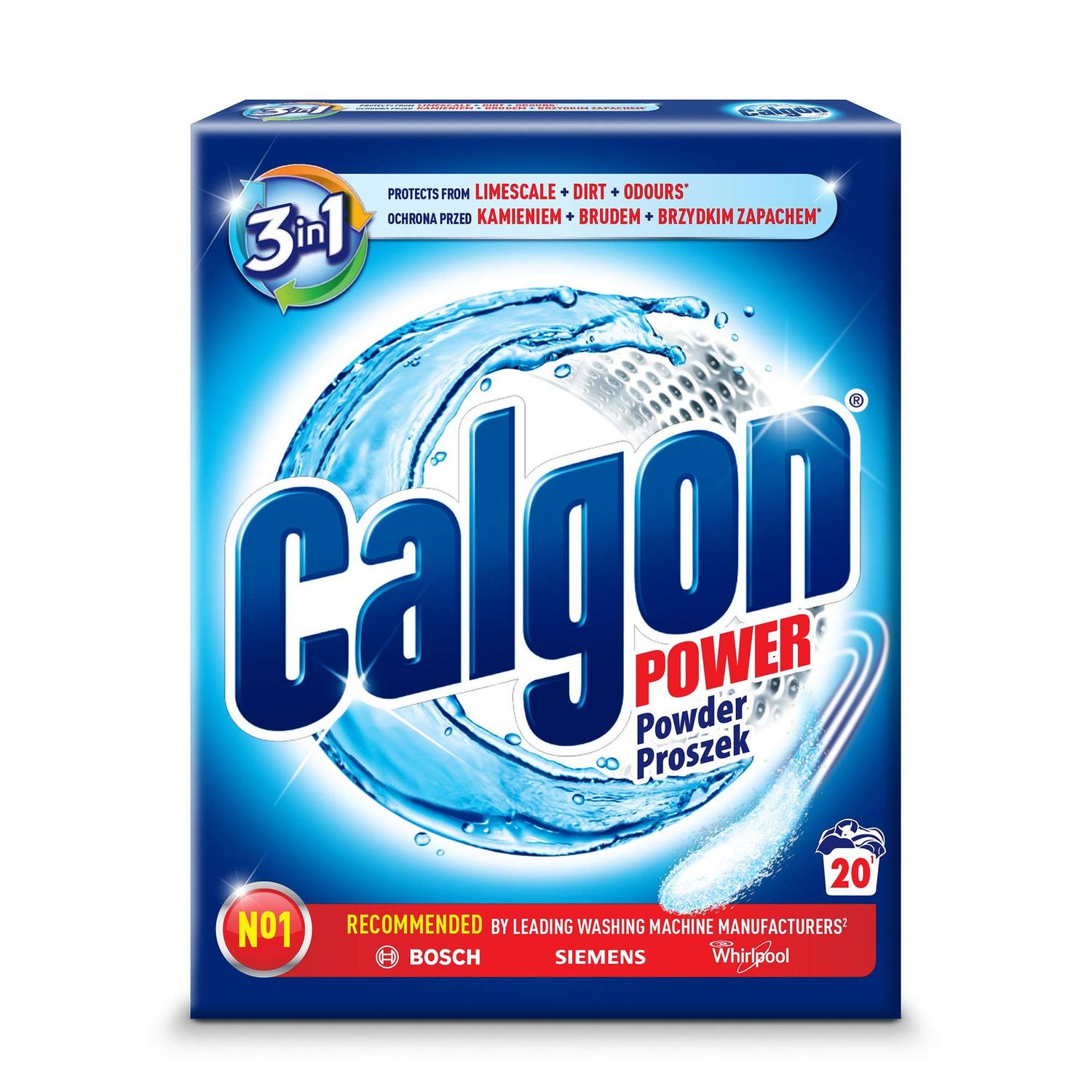 Calgón Antical Polvo 20 dosis 500g