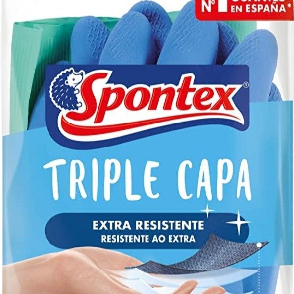 Spontex Guantes Triple Capa Talla M