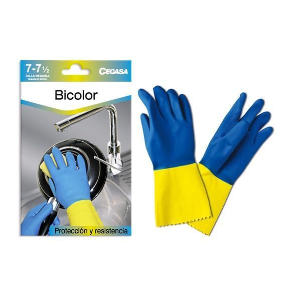 Cegasa Guantes Bicolor Talla M