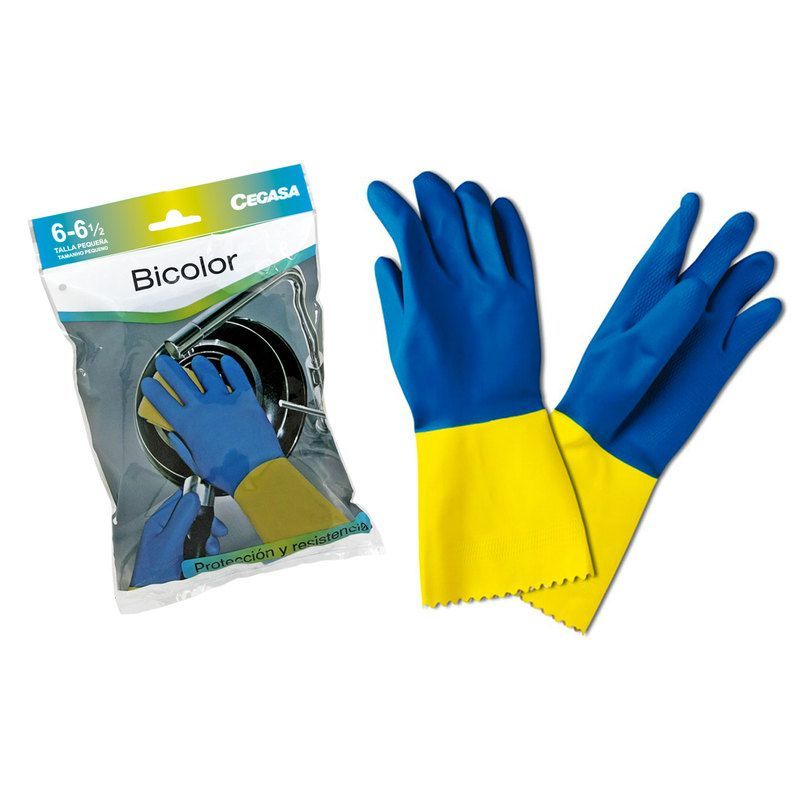 Cegasa Guantes Bicolor Talla S