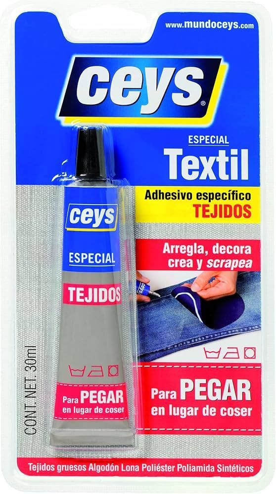Ceys Adhsivo Especial Textil 30ml