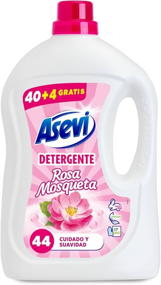 Asevi Rosa Mosqueta Detergente liquido  44 Lavados