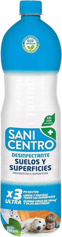 Sanicentro Desinfectante Limpiador Suelos 1.5L