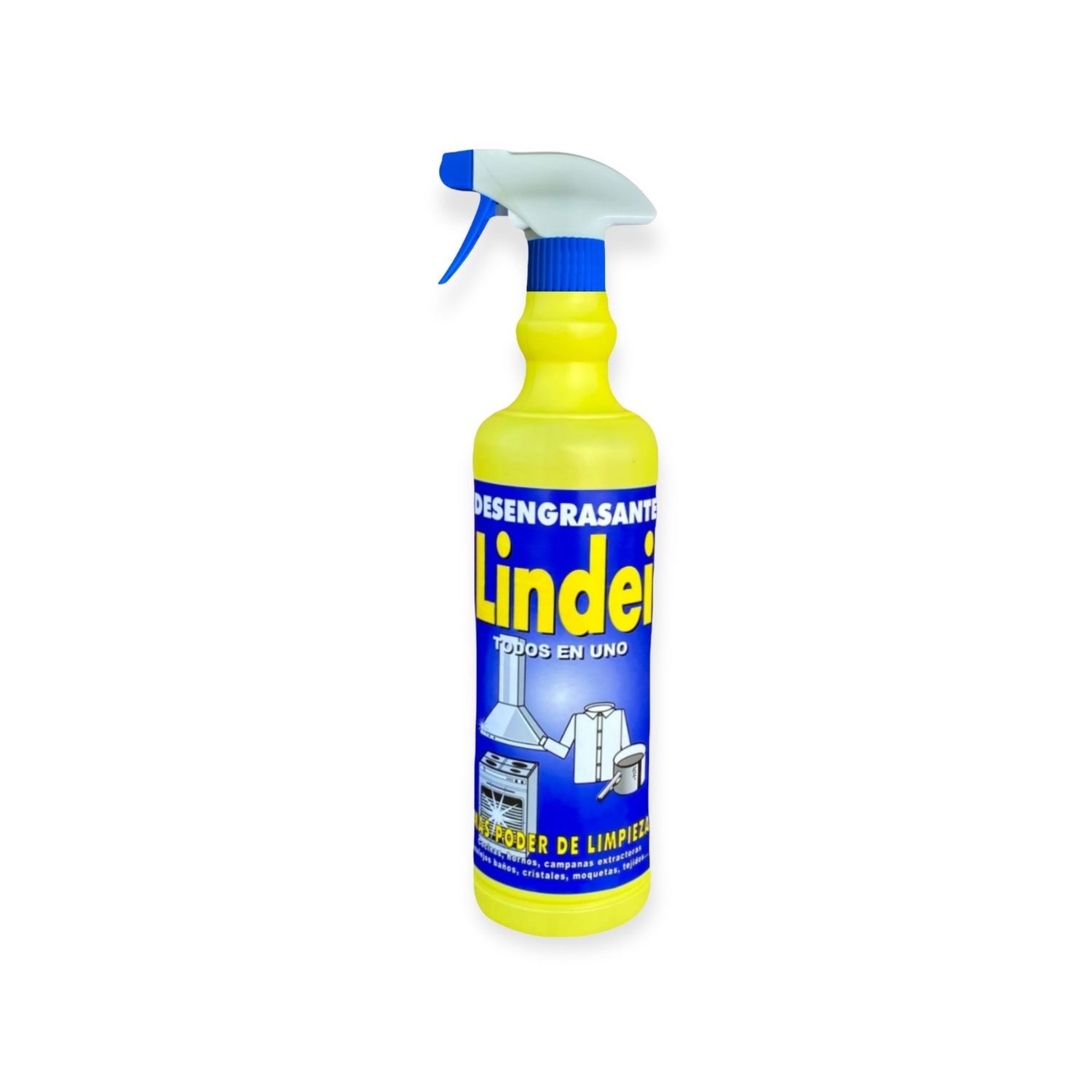 Lindei Desengrasante Limpiador Todo en Uno Spray 750ml Lindei Desengrasante Limpiador Todo en Uno Spray 750ml