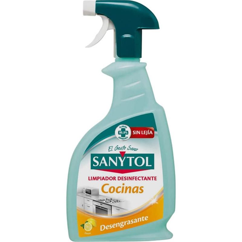 Sanytol Limpiador Desinfectante Cocinas Desengrasante 750ml