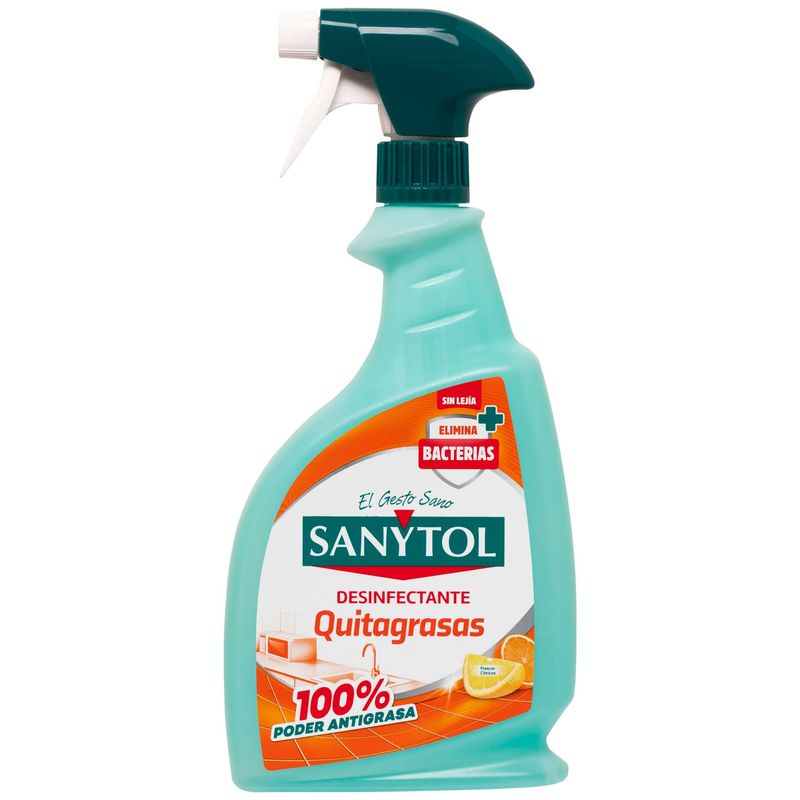 Sanytol Limpiador Desinfectante Quitagrasas 750ml