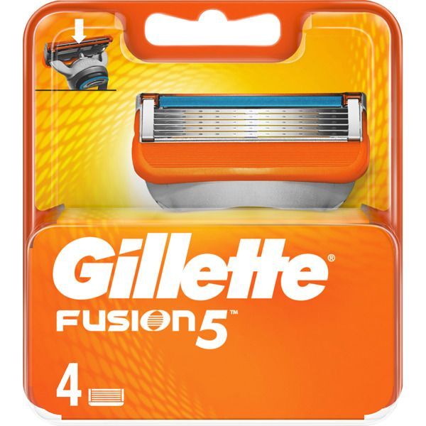 Gillette Fusion5 Paquete de 4 Recambios