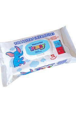 Trompy Toallitas Húmedas Infantiles 72 Unidades