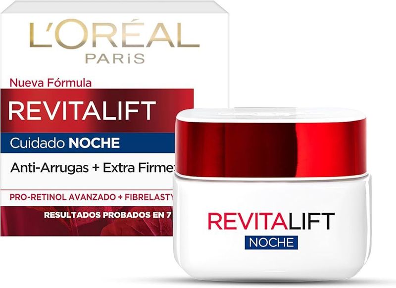 Loreal Revitalift Crema Anti-edad Hidratante Noche 50ml