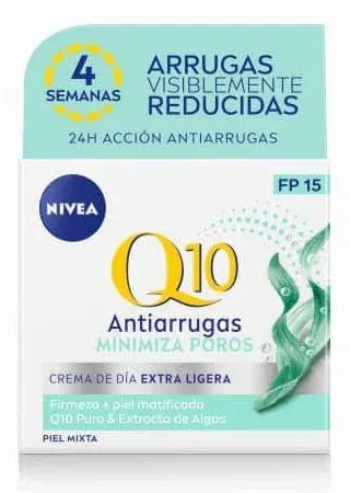 Nivea Q10 Anti-arrugas Crema de Día FP15 Piel Mixta 50ml