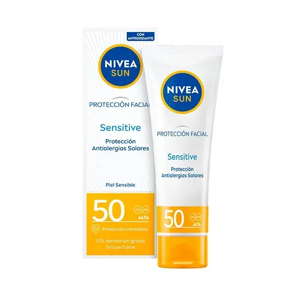 Nivea Sun Sesitive SPF50 50ml