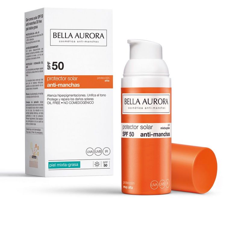 Bella Aurora Fluido Protector solar SPF50  Piel Grasa 50ml
