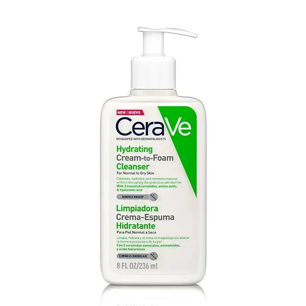 Cerave Limpiador Crema-Espuma Hidratante 236ml