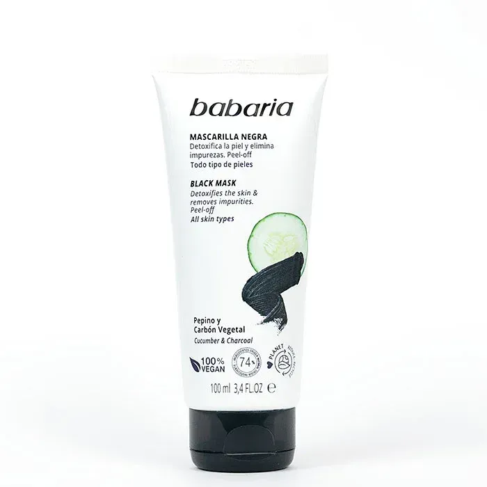 Babaria Mascarilla Negra Facial Elimina Impurezas 100ml
