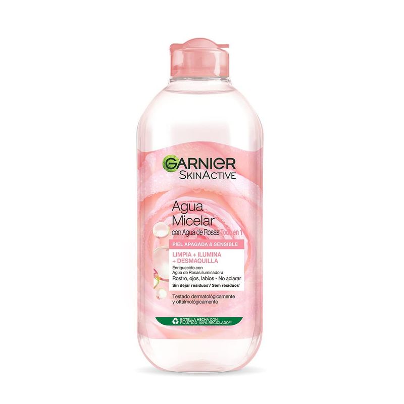 Garnier Agua Micelar Con Agua de Rosas 400ml