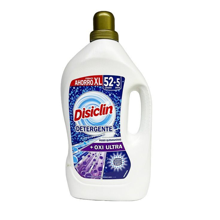 Disiclin  Oxy Ultra Detergente Liquido Poder Quitamanchas 52+5  lavados