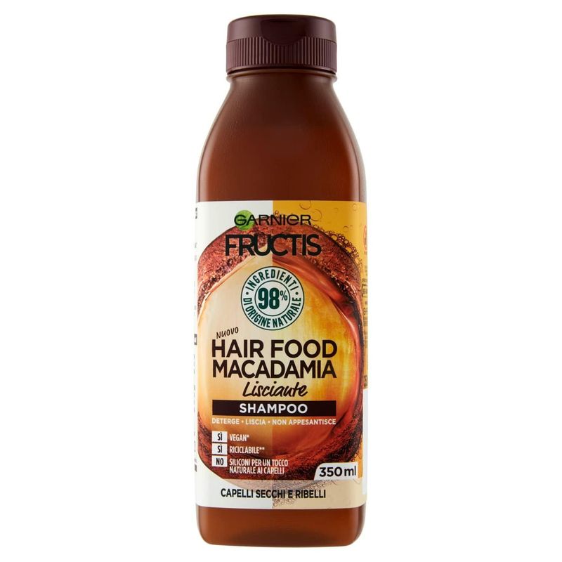 Garnier Hair Food Champú Macadamia 350ml