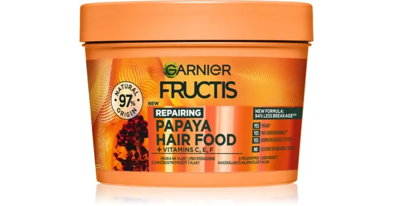 Granier Hair Food Mascarilla Papaya 400ml