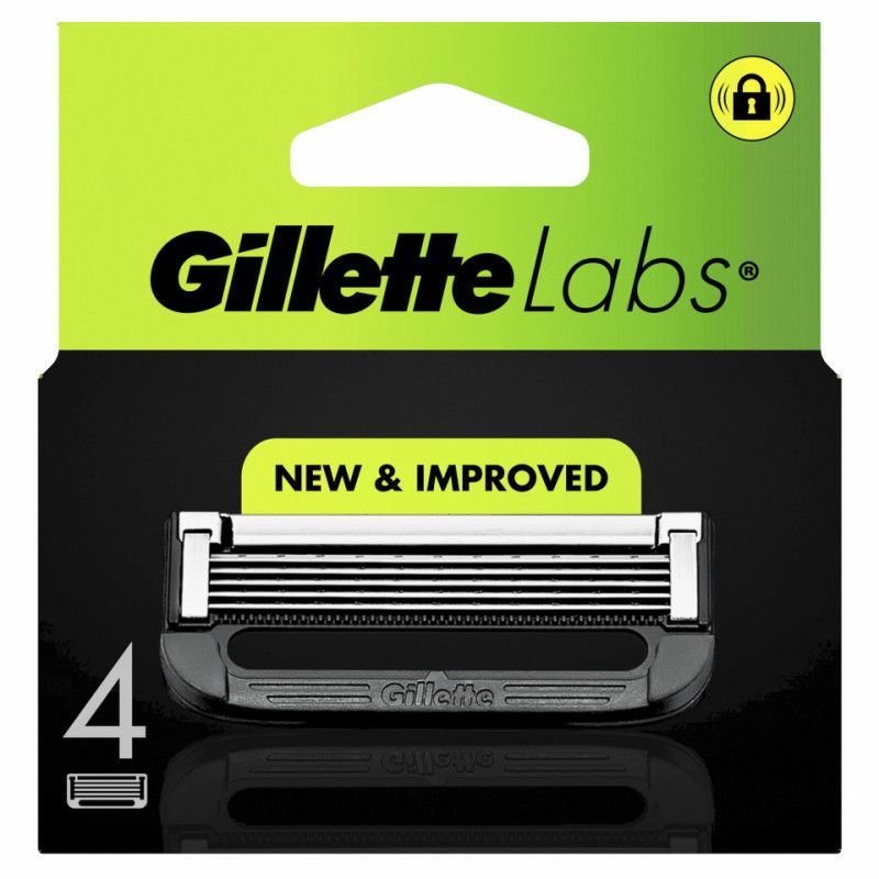 Gillette Labs Recambio 4 Unidades