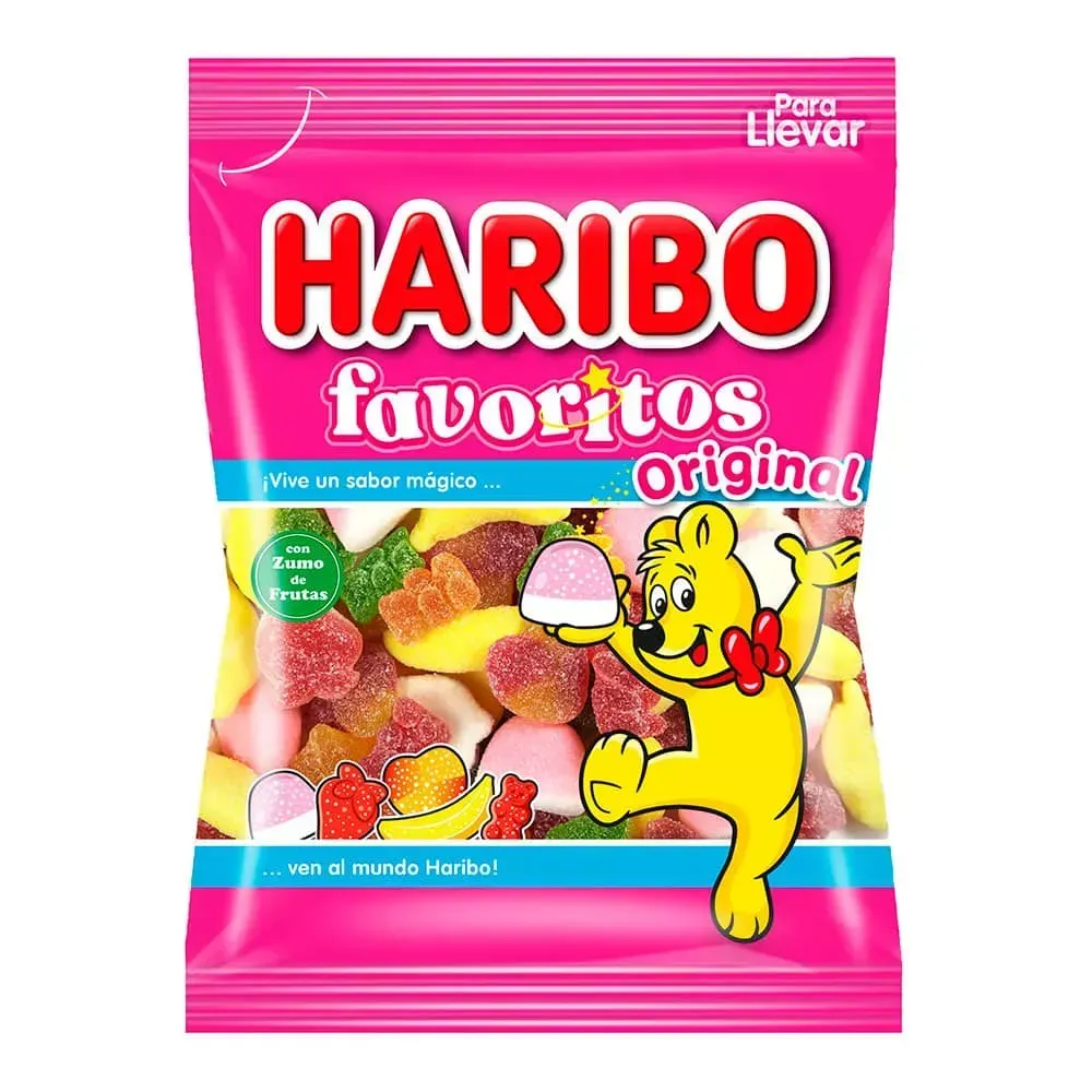 Haribo Favoritos Original Golosinas 90g