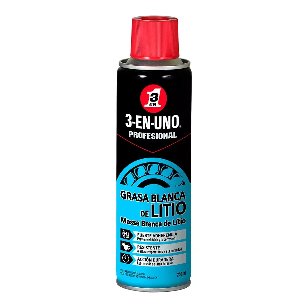 3 En Uno Grasa De Litio Spray  250ml