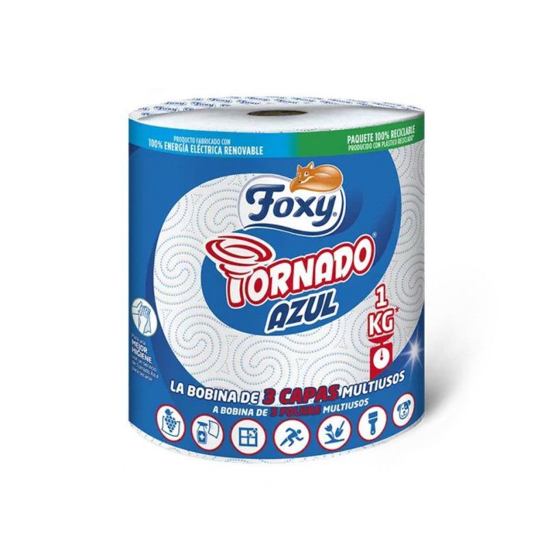 Foxy Tornado Papel Multiusos 3 Capas
