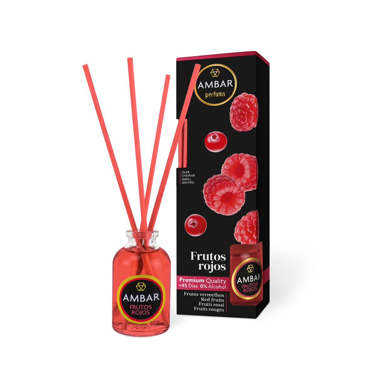 Ambar Mikado Frutos rojos 30ml